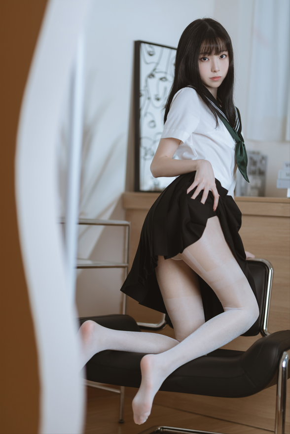 许岚LAN - NO.20 白丝水手服 【40P608M】