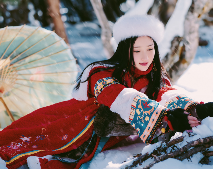 超人气漏点女菩萨-年年- 吉祥雪兆丰年 原版(30P,250M)