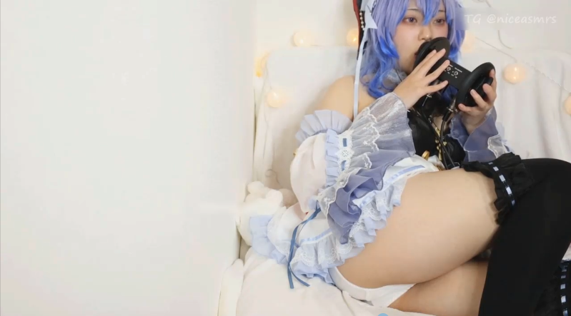 NO.372 千岁堇fanbox限定耳舐め動画掏耳9V