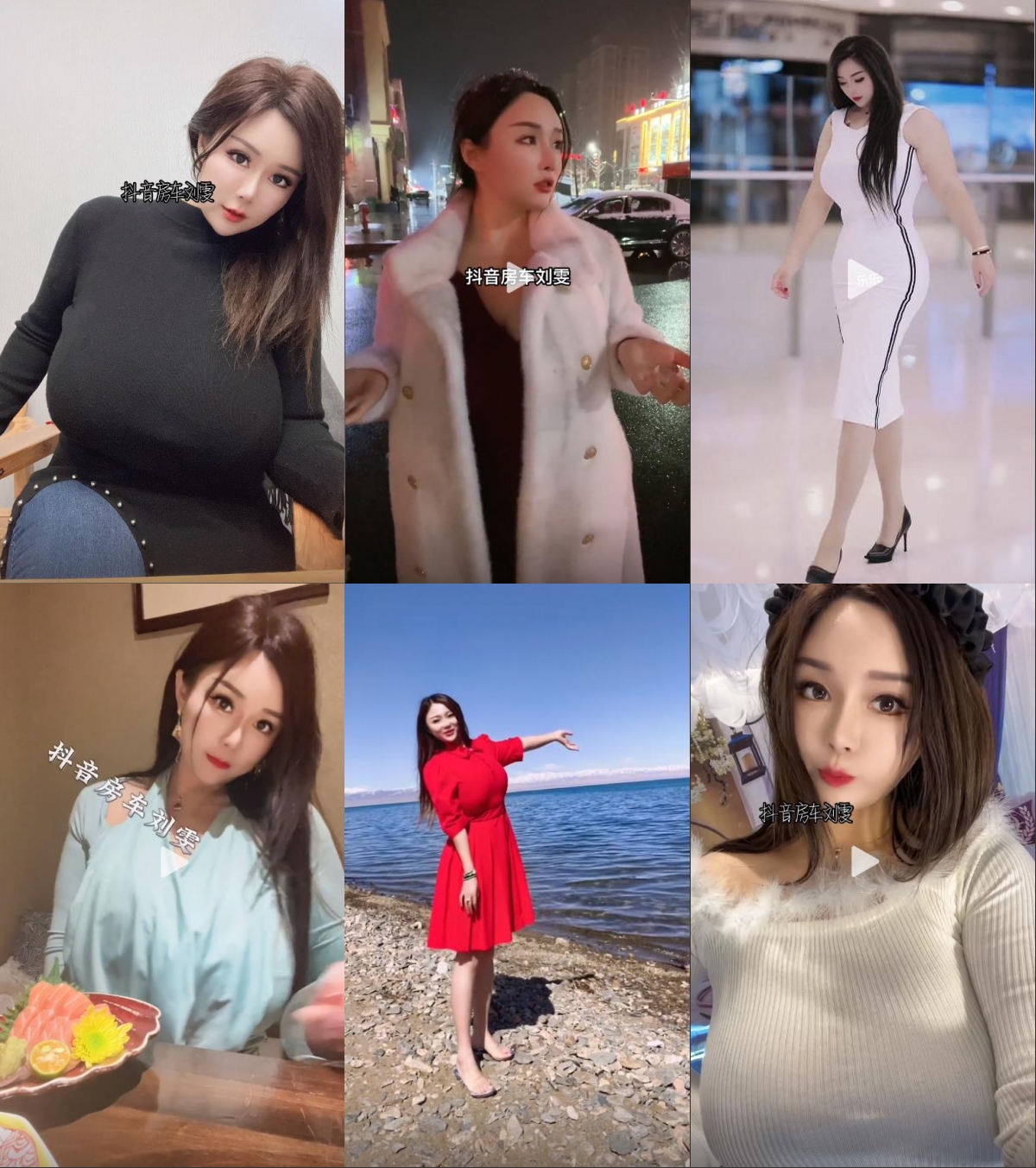 抖音巨乳极品巨乳网红『刘雯房车生活』最新大尺度露点抠逼啪啪私拍 第三弹 302M