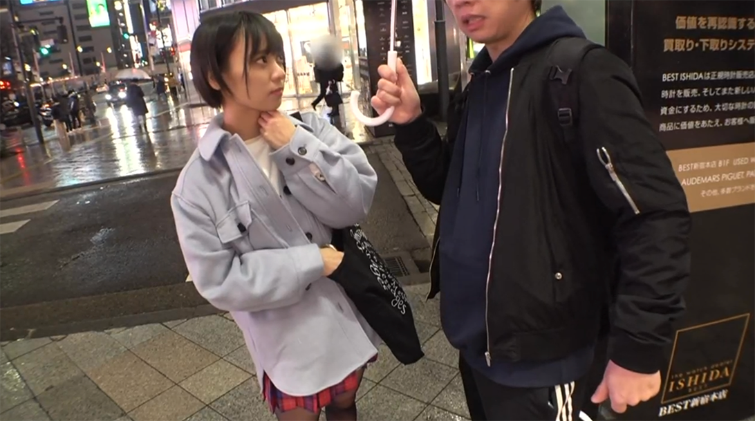 黑丝格子裙等三套(200GANA系列)