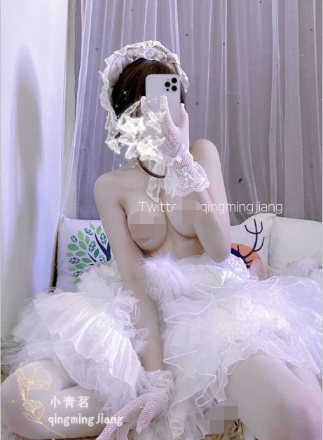 福利姬-小青茗-新-白色婚纱(30P,1V,548M)