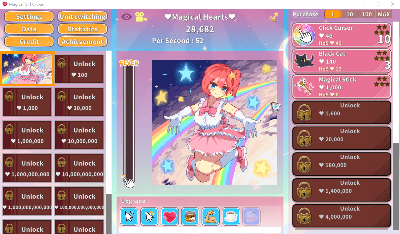 【SLG】魔法少女点击器 Magical Girl Clicker V2.2 STEAM官方中文版