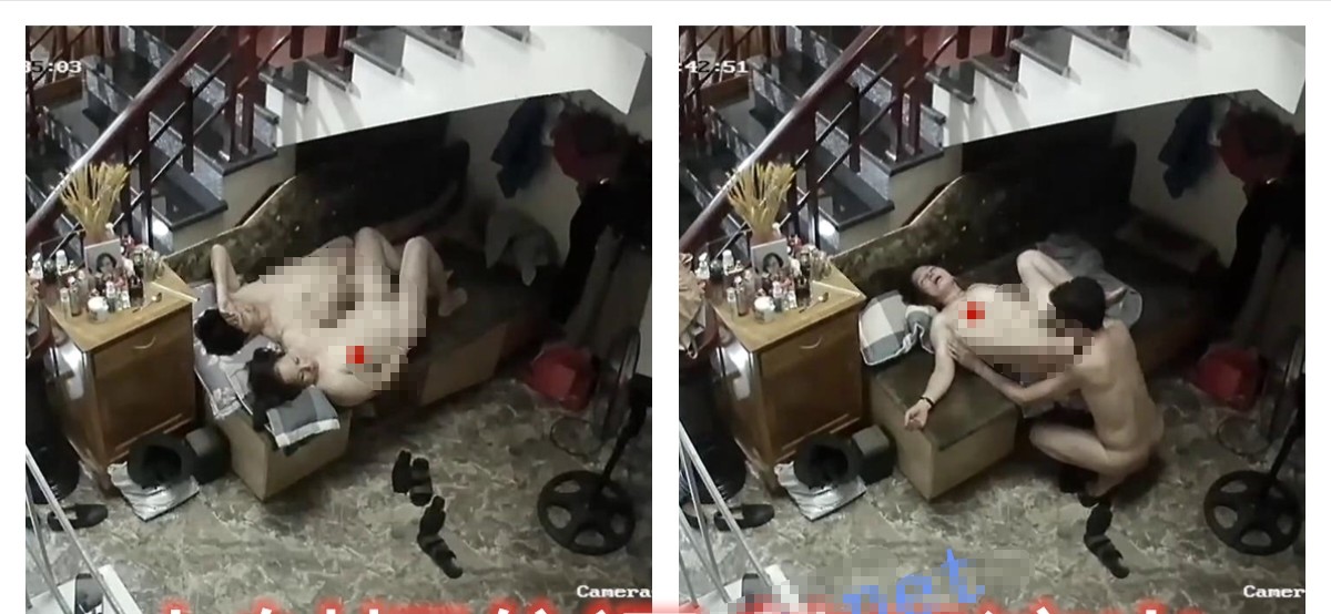 黑客破解家庭网络摄像头偷拍- 骚婆婆与漂亮儿媳妇的终极反差貌似儿子背地里还和婆婆乱伦 1650MB