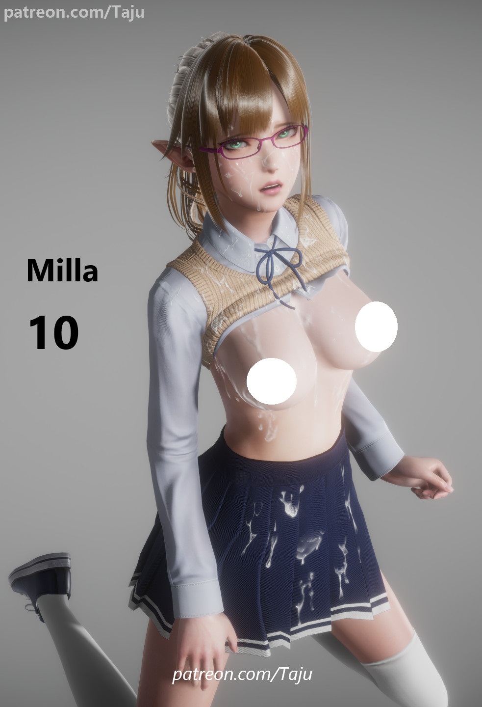 【3D漫画】Milla on the street 1~10