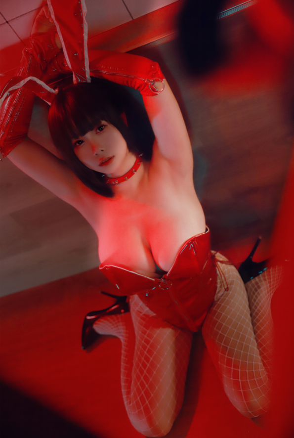 【写真】末夜787-红色兔女郎/雷姆女仆泳装2套[81P 701MB]