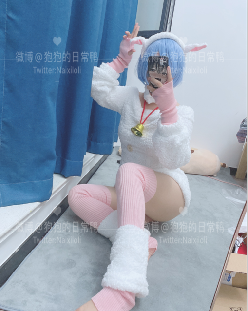 福利姬-狍崽饭-雷姆绵羊（51P,1V,420M）