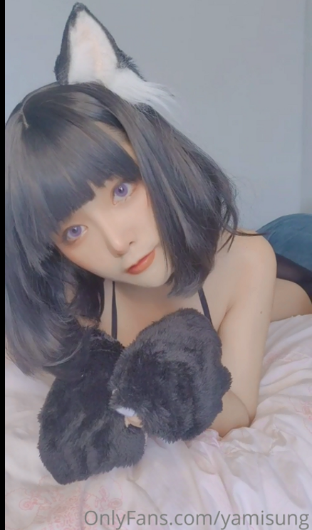 onlyfans人气cos女菩萨-yamisung-猫娘自慰（1V,237M）
