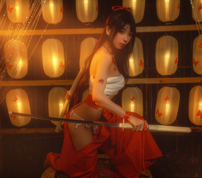 cos-特软儿Sona-巫女（26P,992M）