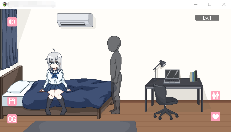 【SLG像素风新作】与可爱妹妹全情景互动[生肉]