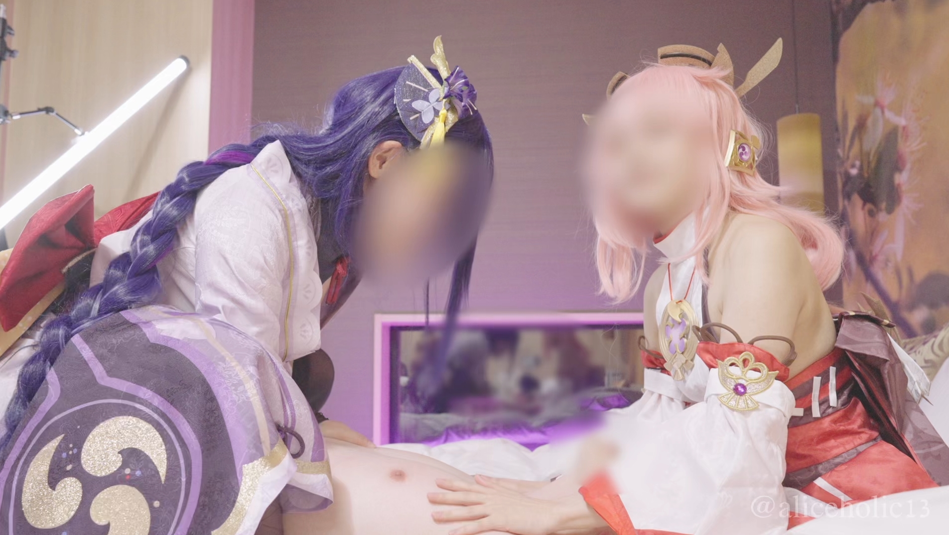 [Aliceholic13 ありすほりっく] 雷电影&amp;八重神子 (1V 1.67G )