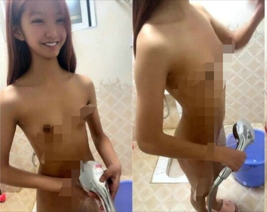 两个刚成年学生~【涵涵和璐璐】，刚下海就被干了，懵懂的眼神，少女的肉体 2610MB
