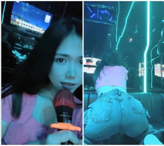 激情一夜，户外真实！【跟闺蜜在KTV玩耍】，安徽，女神肤白貌美，偷偷在KTV卫生间发骚自慰 1440MB