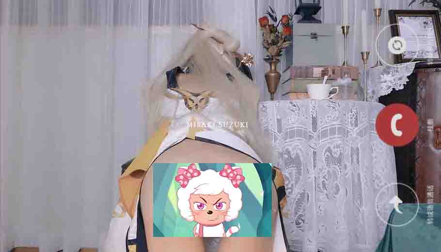 （补）铃木美咲 极品美腿cos 原神凝光 700M