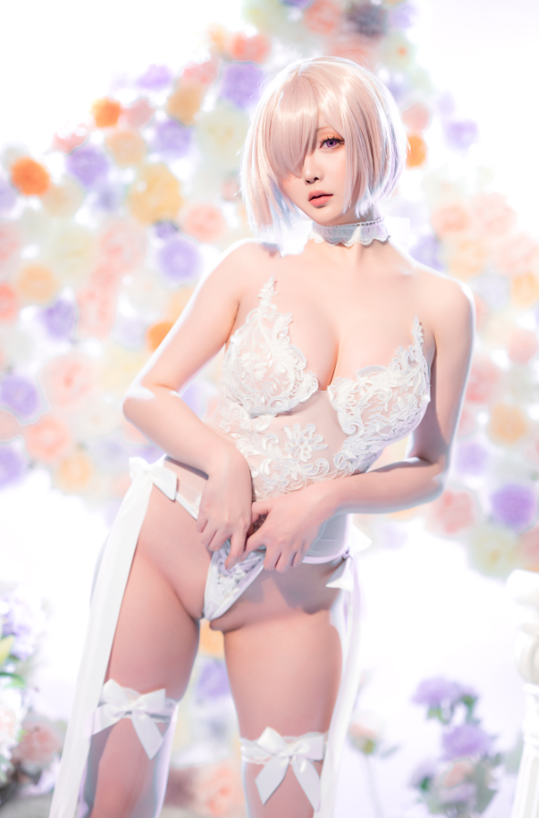 星之迟迟-2023 3月计划C FGO 玛修婚纱[78P 1V 425MB]