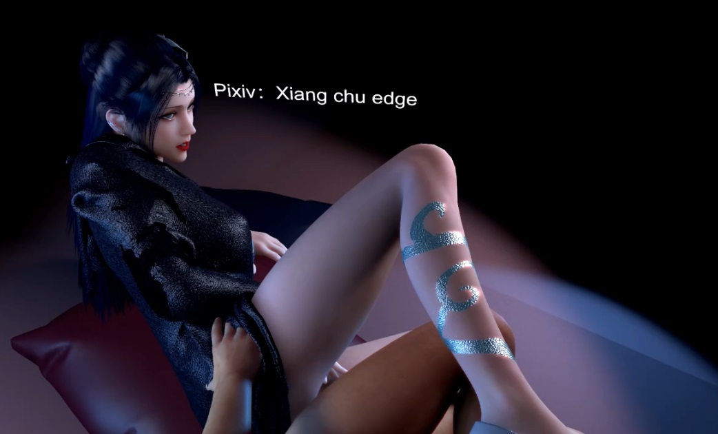 3D同人 Xiang chu edge大师  VAM斗破苍穹 云韵黑袍诱惑