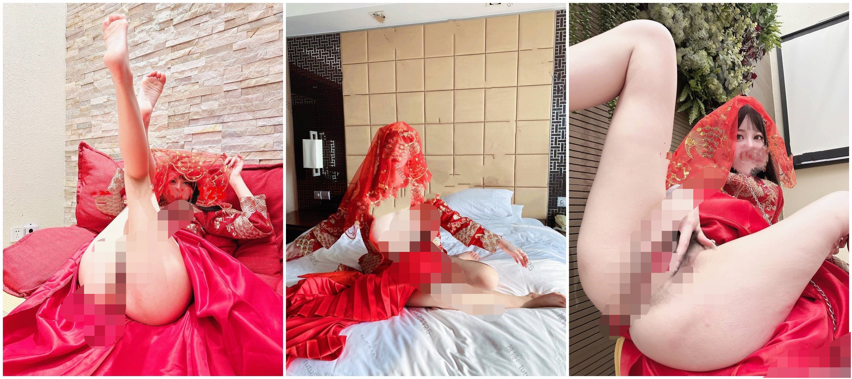 【淫荡母狗】肥臀母狗【兔兔】VIP群+秀禾群+3P淫乱福利④~四个猛男轮流操任玩 【2V+348P 425M】
