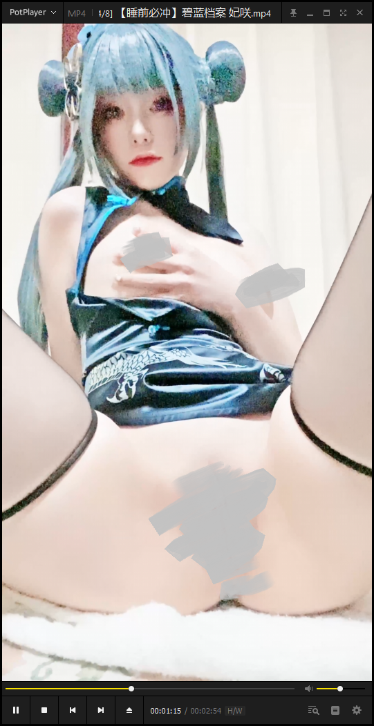爆机少女喵小吉-3月助眠视频(8V-4.3G)