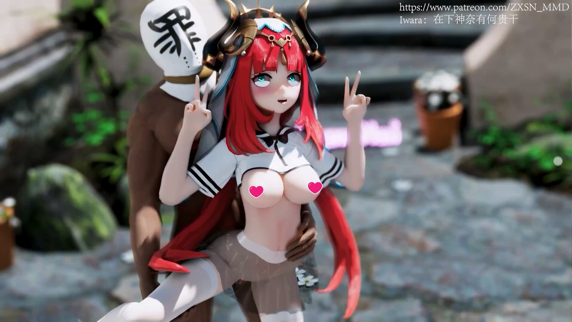 【3D】[在下神奈有何贵干] 体验妮露的小穴-Sex dance