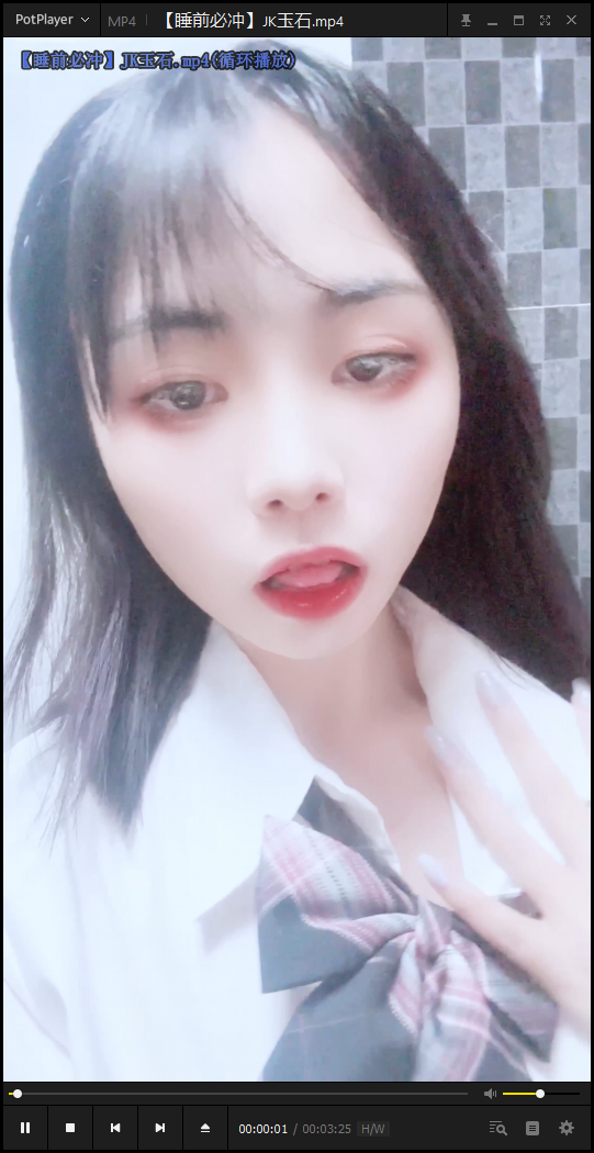 爆机少女喵小吉-3月助眠视频(8V-4.3G)