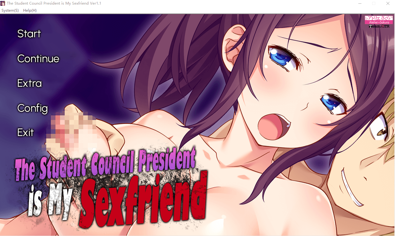 【拔作ADV NTR】俺のセフレはカレシ持ち学生会長[云翻汉化]
