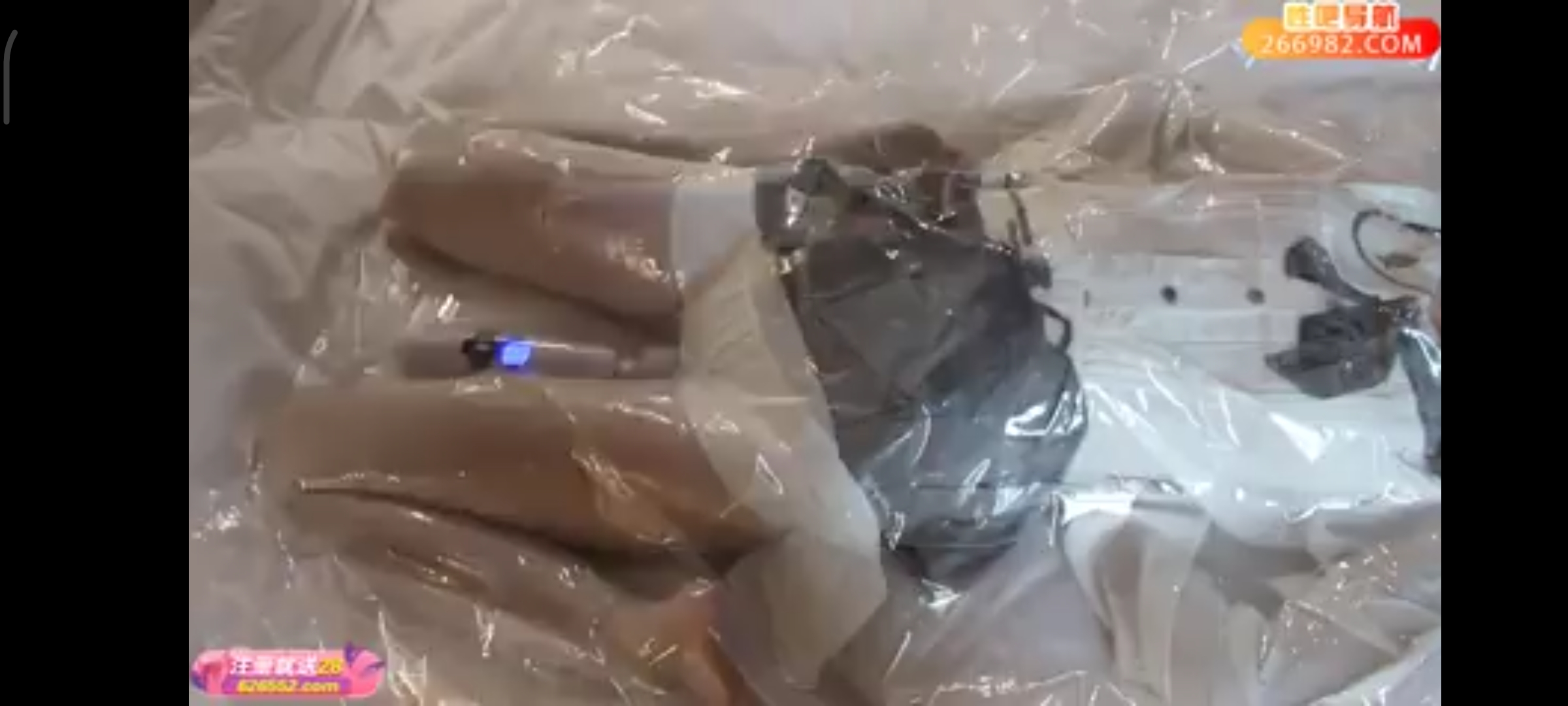 真空袋行李箱调教