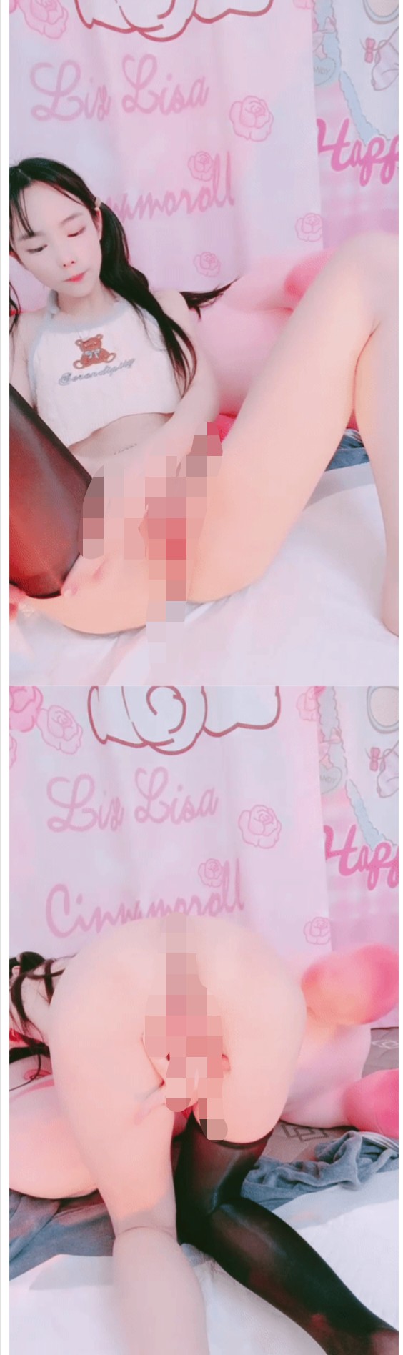 双马尾极品美少女！黑丝美腿粉嫩小穴！翘起屁股掰穴，说话嗲嗲嗲娇喘呻吟，美穴极度诱惑1.45G