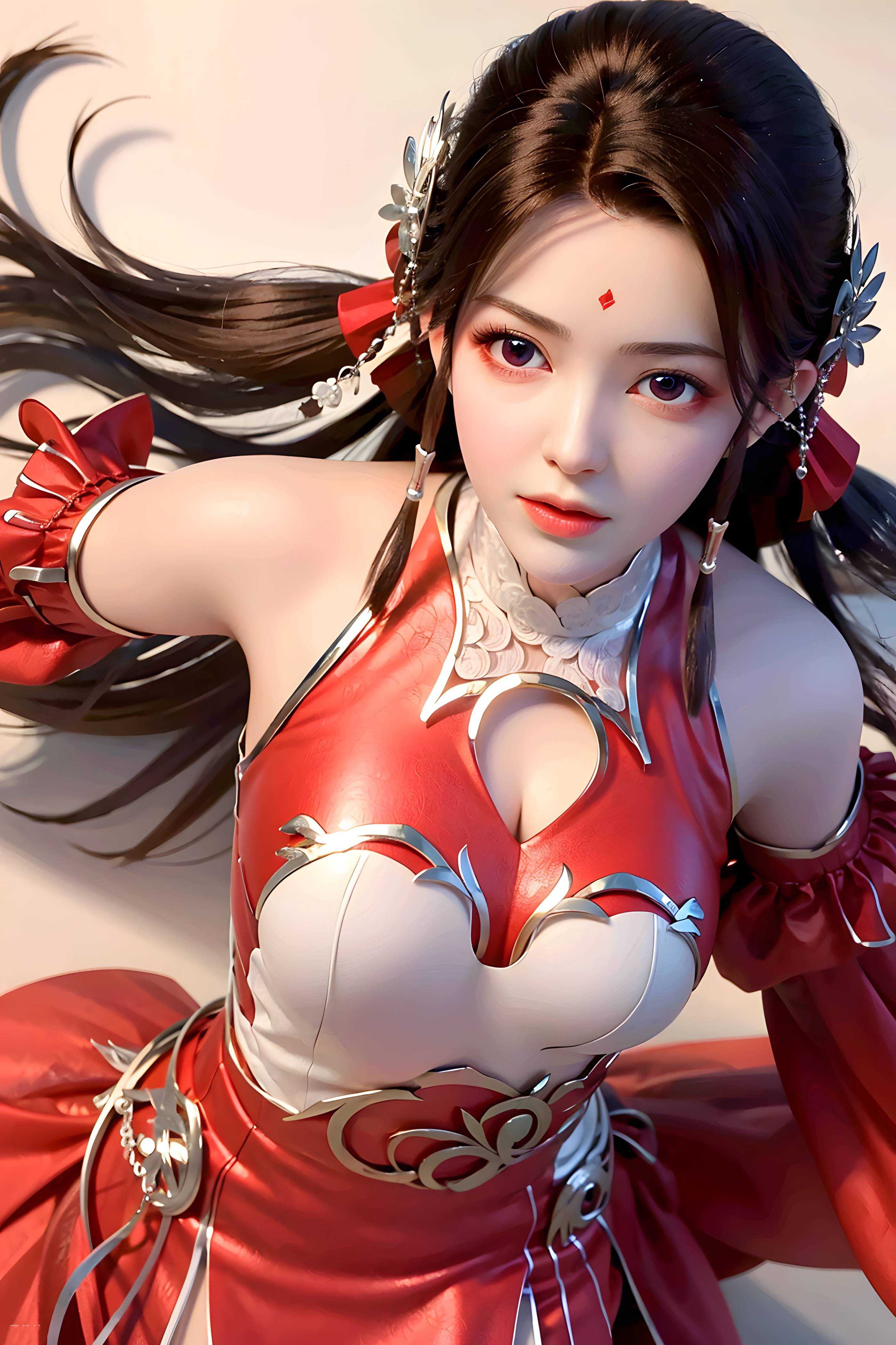 [3D] 【AI绘画】火灵儿【234P】【213MB度盘】