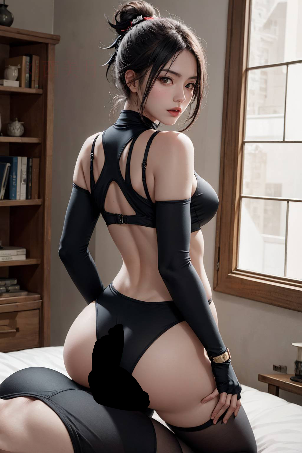 [拟真写实] 【S级AI绘画】樱花少女/素+女武士【242P/116MB/度盘】