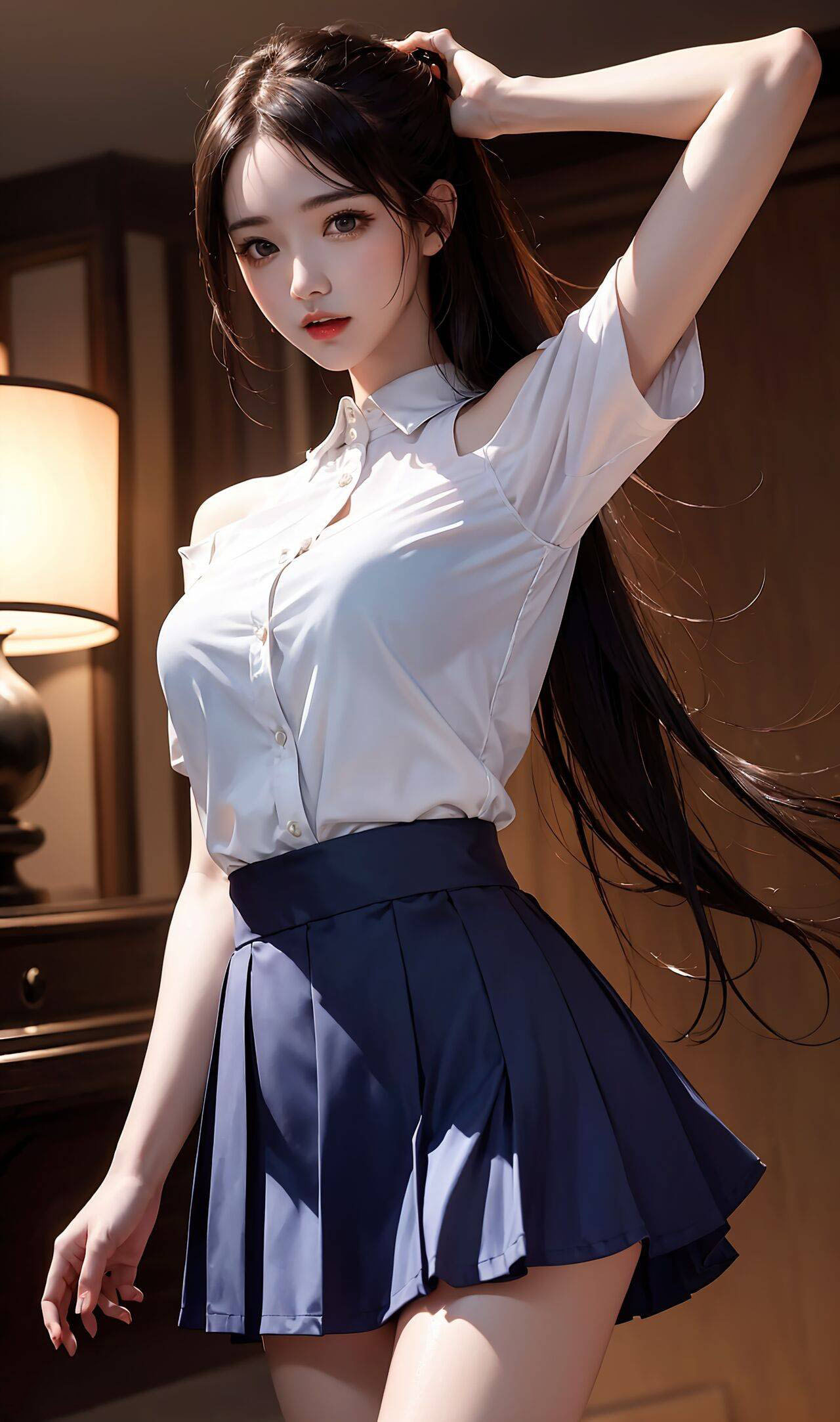 [拟真写实] 【S级AI绘画】青春学生妹+奴隶公主【316P/43MB/度盘】