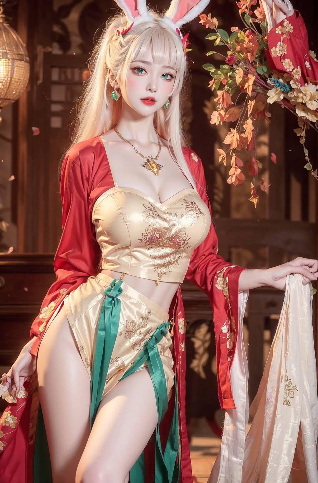 [3D] 【AI国漫】天行九歌紫女精品合集+赠图：小兔仙【77P】【263MB百度云】