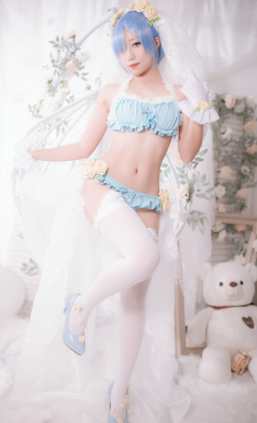 cos-Money冷冷-高叉女仆+雷姆（2套，524M）