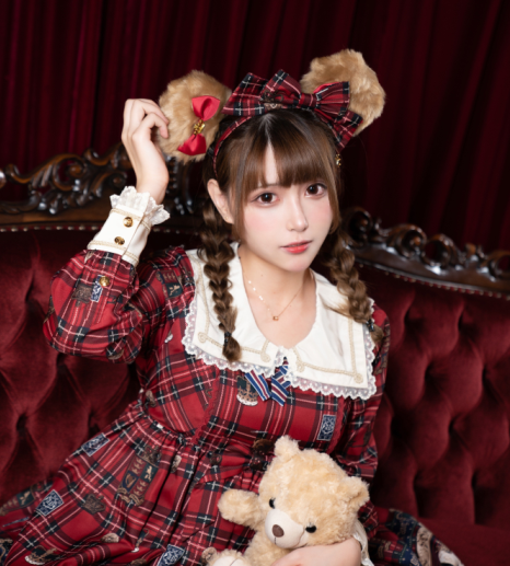 cos-凛子酱-Lolita 泰迪熊(10P,24M)