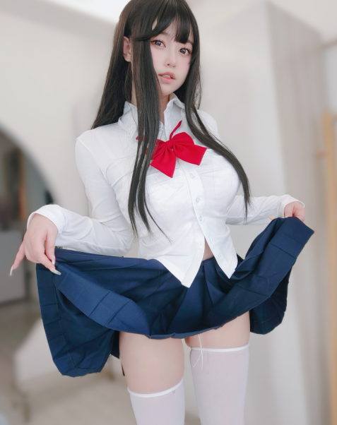 cos-女主K-清纯女友 (110P,376M)