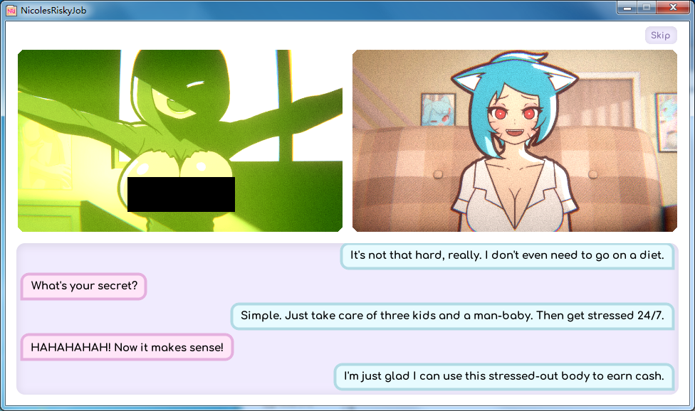 【SLG】Nicole's risky job[37M]（生肉）