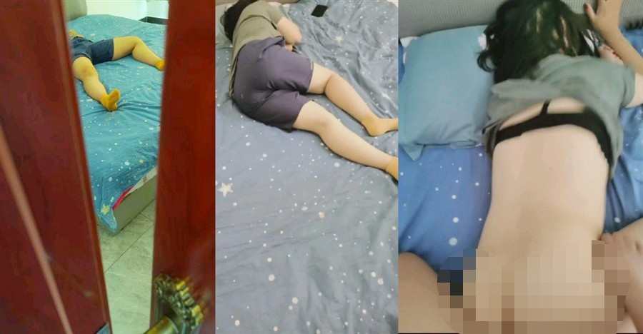 《母子乱伦》发现妈妈和野男人偷情-以此要挟强奸了妈妈 660M