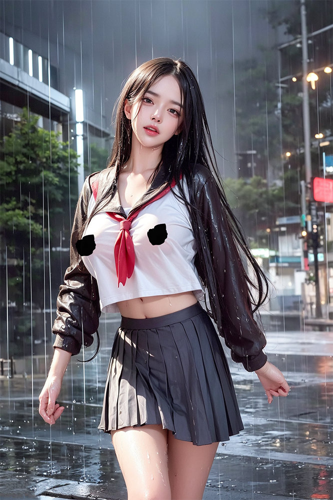 [拟真写实] 雨中少女+极品少妇【139P】【462MB百度盘】