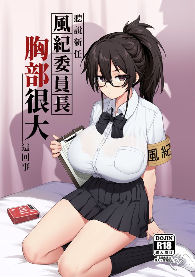 【本子】新しい風紀委員長は胸が大きいという噂がある