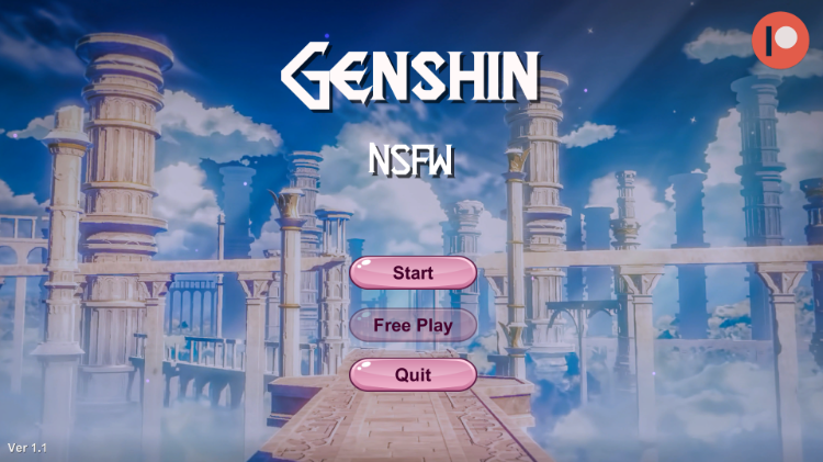 【调教SLG】[原神同人]Genshin NSFW V1.1 英文步兵版