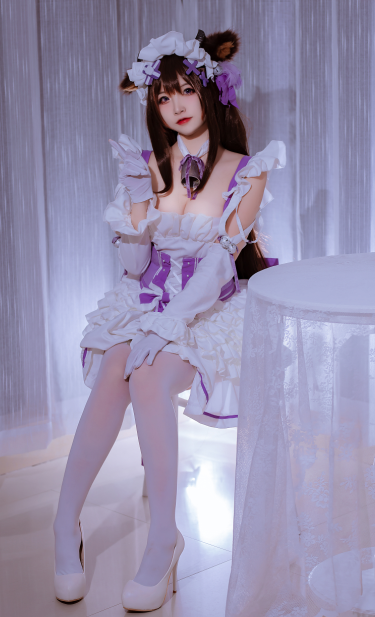 cos-二佐Nisa-碧蓝樫野 同人女仆+兔女郎(2套,473M)
