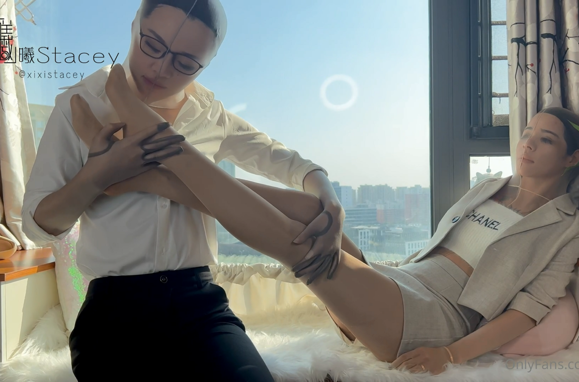 斗鱼asmr-曦曦Stacey-onlyfans 原版订阅-丝袜包裹(1V,225M)