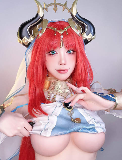 cos-水淼-新-原神妮露(24P,54M)