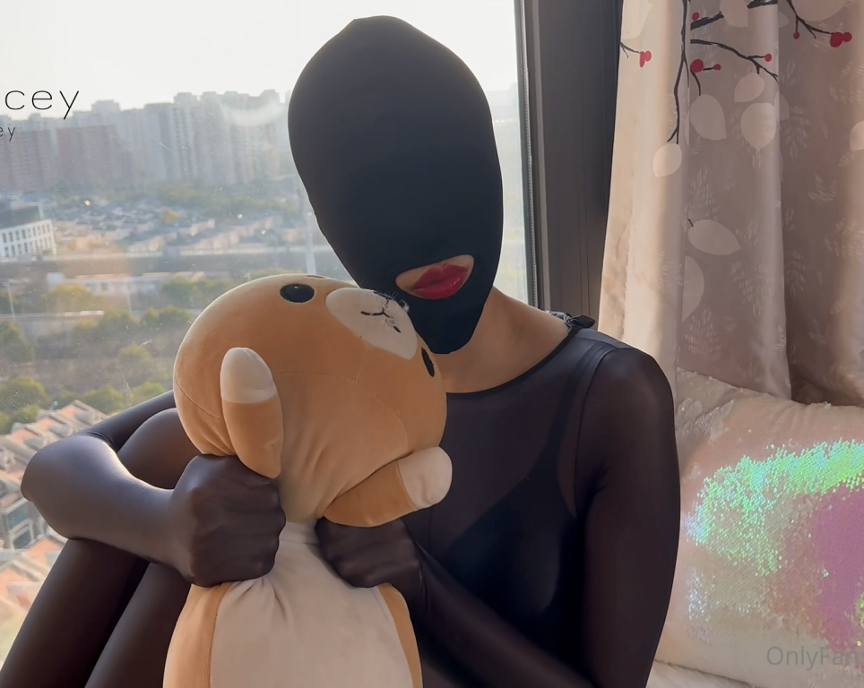 斗鱼asmr-曦曦Stacey-onlyfans 原版订阅 2-黑色头套(1V,220M)