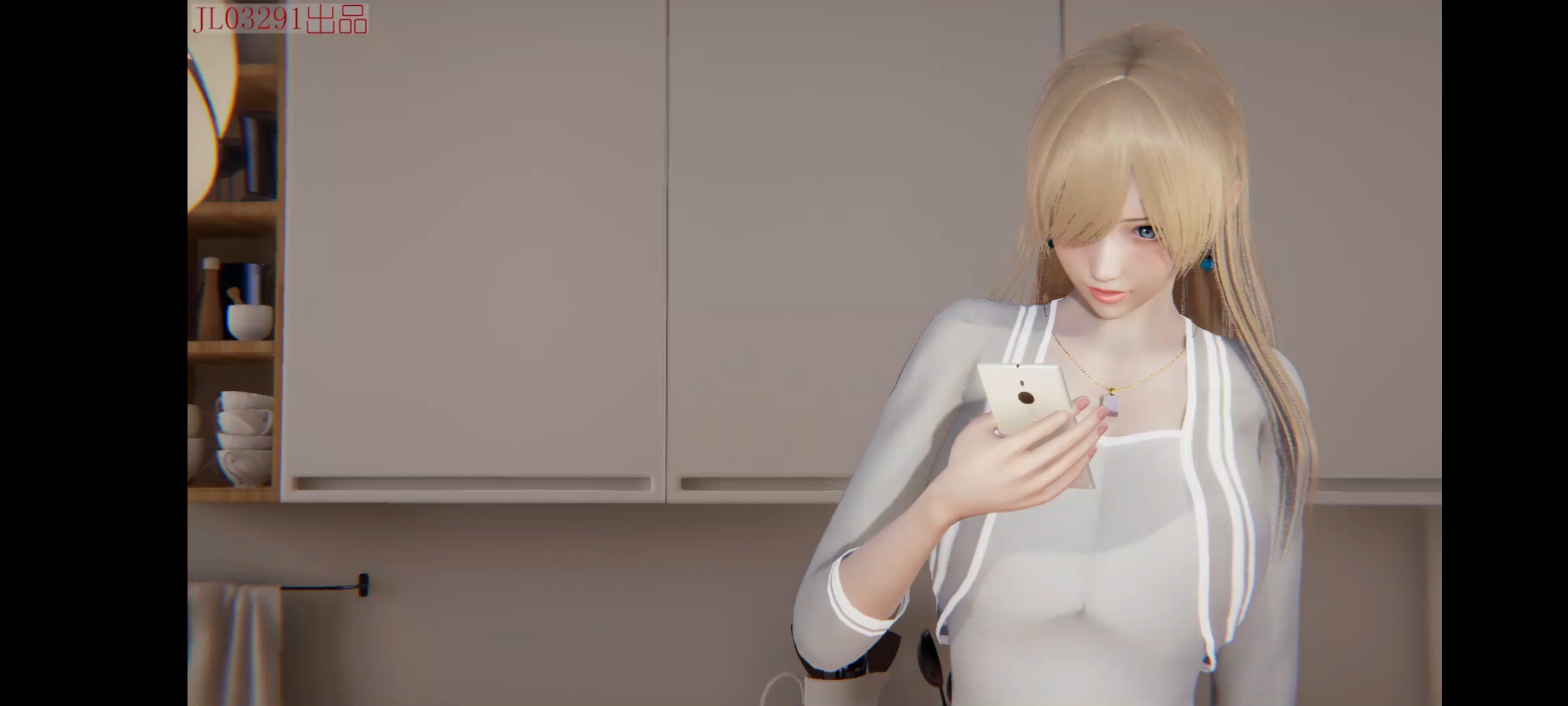 【3D同人中文全动态】NTR人妻系列：智取黑丝人妻！1080HD版【新作超精美黑丝裤袜】