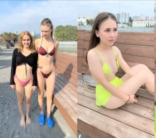 海边搭讪超极品女神！【户外挑战】成功拿下！无套插入，太他妈爽了！有的直接带回家多人运动2450M