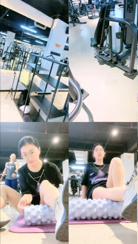 正宗大学生,【小野猫555】,暑假健身房洗澡~宿舍流白浆,旁边人来人往,玩得就是这份心跳刺激2060M
