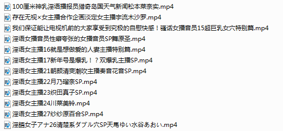 本子淫语新闻系列小合集   12V18.17G