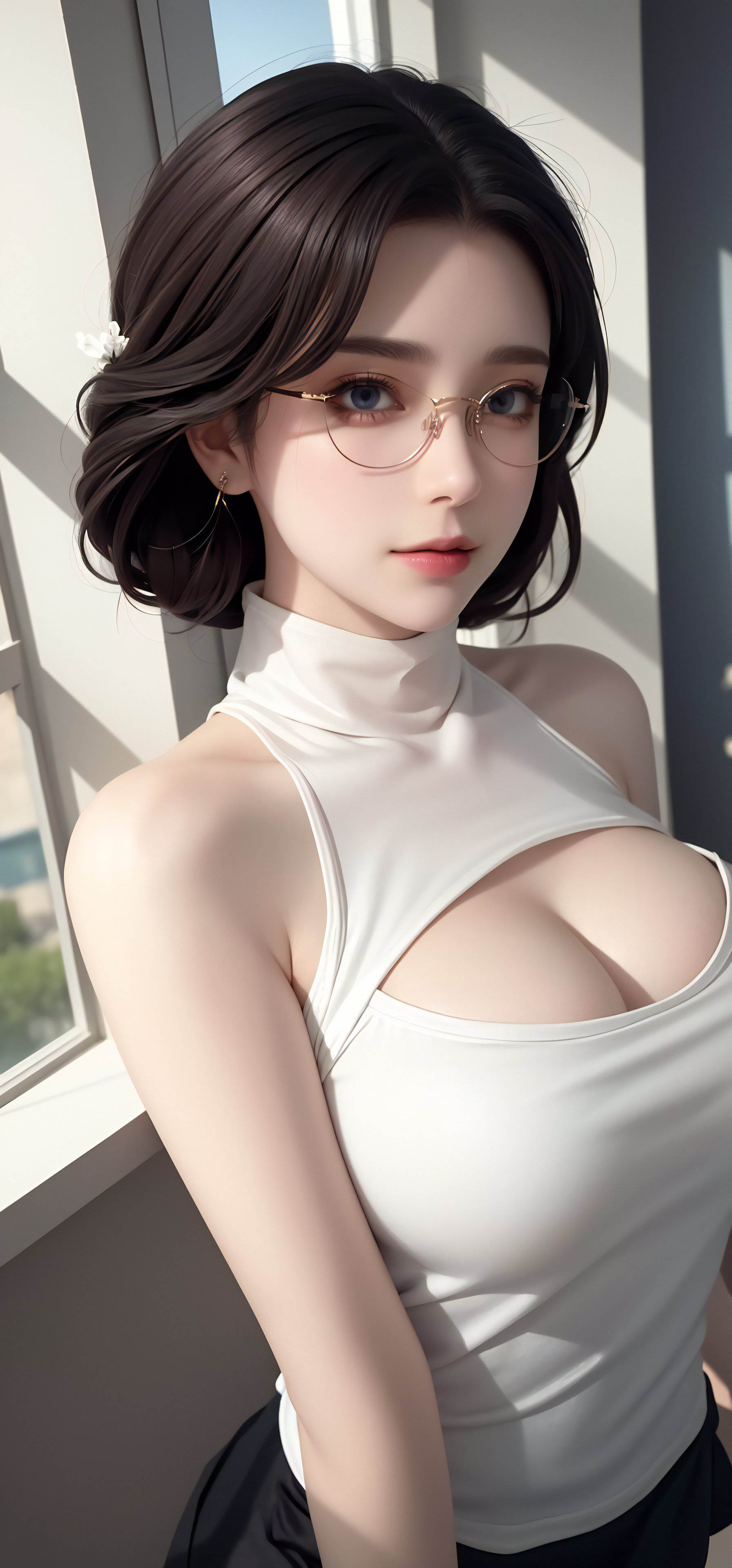 [拟真写实] 高质量AI写实 总裁文秘 【50P】【287MB百度云】