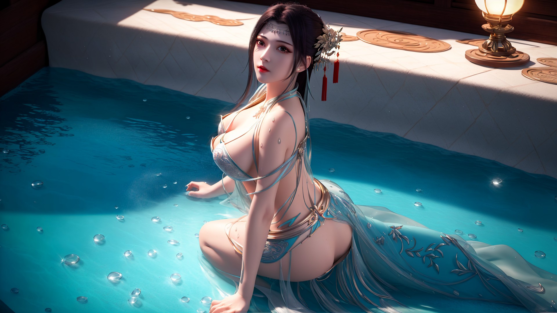 AI绘画国漫女角色-美杜莎 云韵 云曦 月婵等（2.57G）