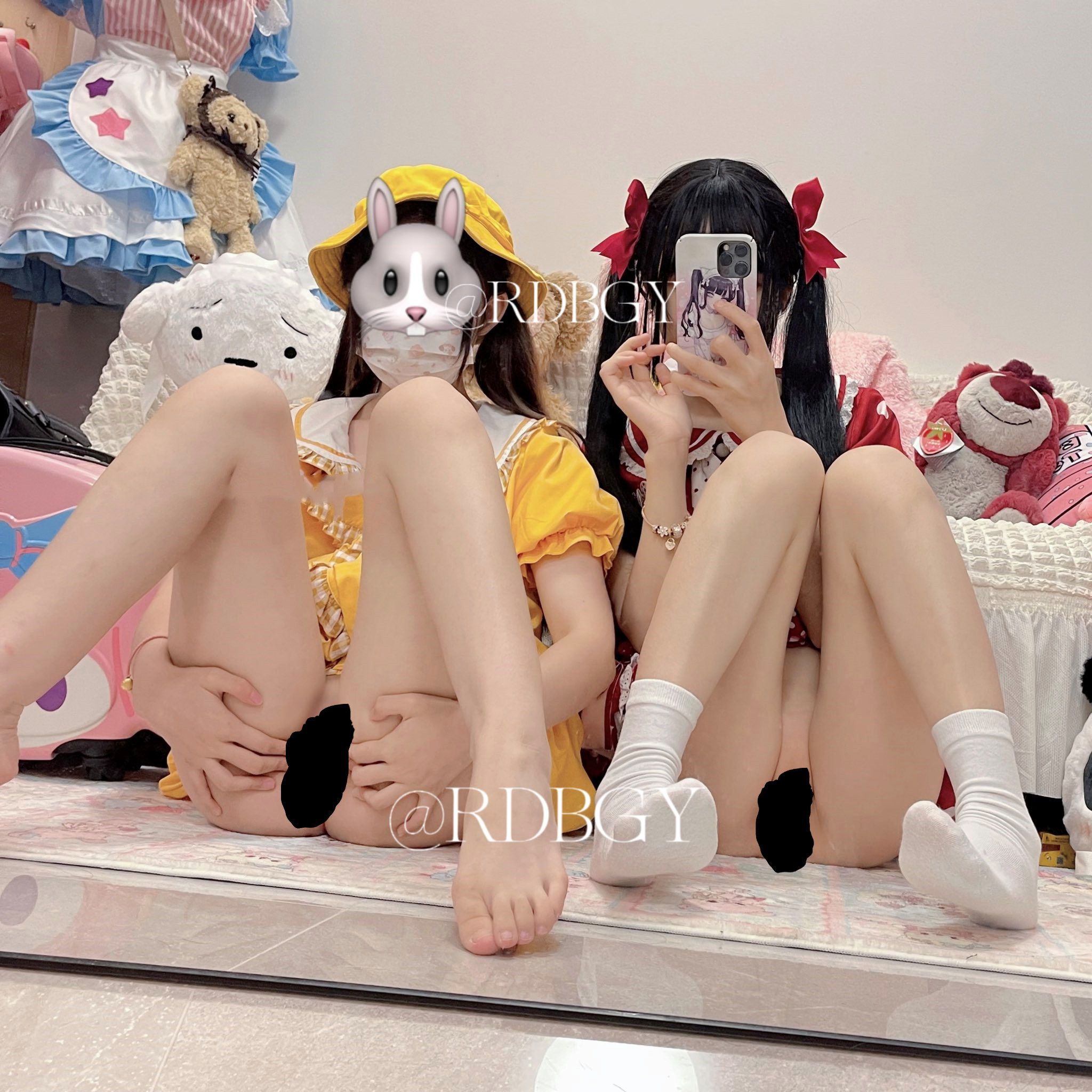 裸舞双萌妹子懒懒睡不醒 [90P+ 5V][310MB百度盘]